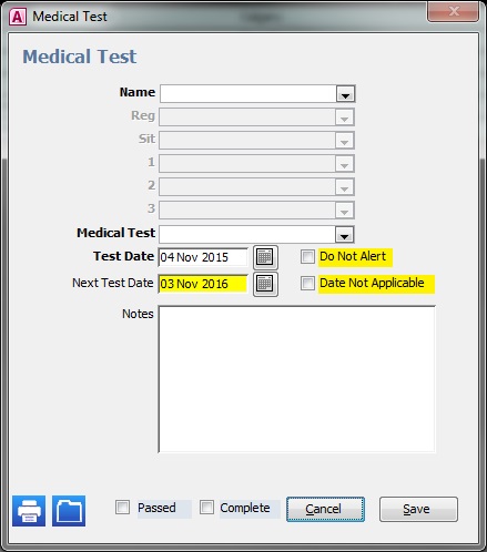 Medical Test